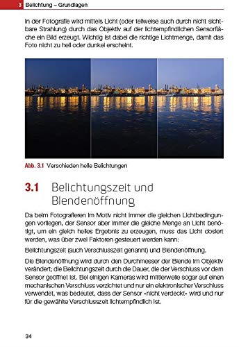 Verschieden helle Belichtungen
