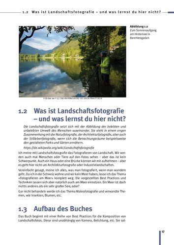 Landschaftsfotografie Tutorial: Trainingsbuch zum Fotografieren lernen Seite 17