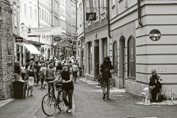 Streetfotografie Menschen in der Stadt