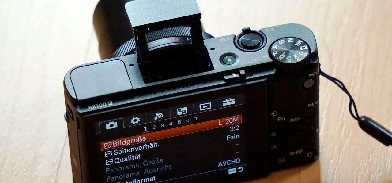 Sony Cybershot DSC-RX100 III Kompaktkamera