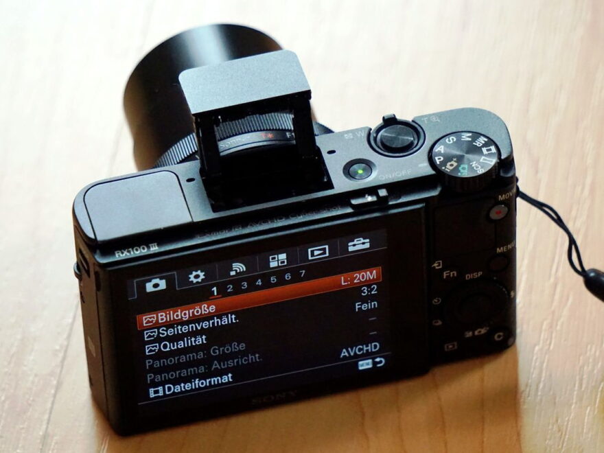 Sony Cybershot DSC-RX100 III Kompaktkamera
