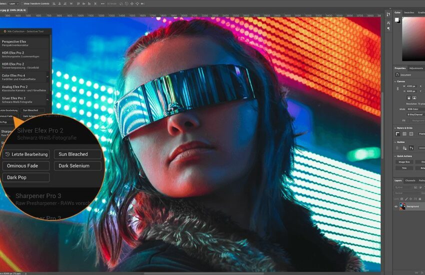 Kreativität in Minutenschnelle in Adobe Photoshop mit dem neuen Nik Selective Tool