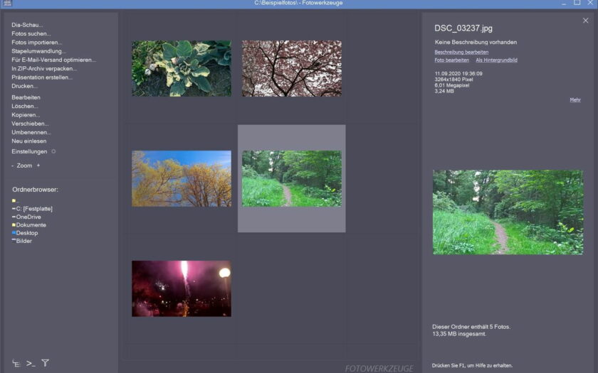 Fotowerkzeuge 4 Beispielfotos