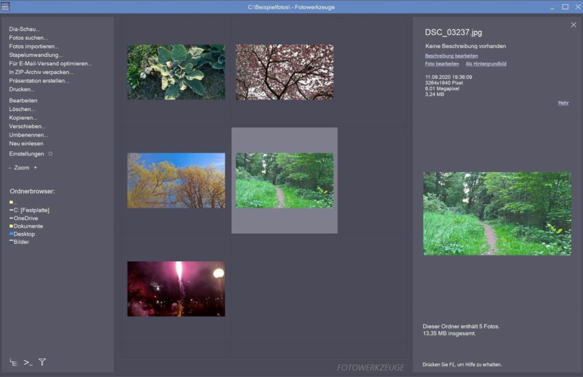 Fotowerkzeuge 4 Beispielfotos