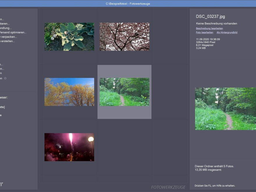Fotowerkzeuge 4 Beispielfotos