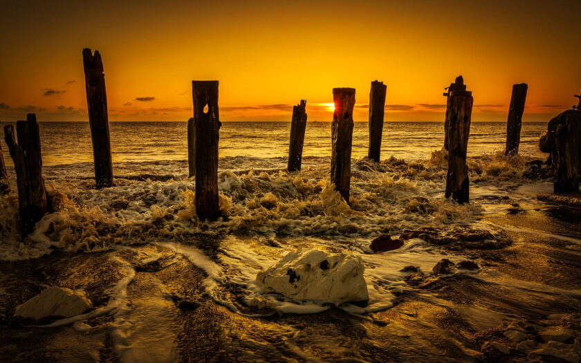Die goldene Stunde für den magischen Lichtschimmer