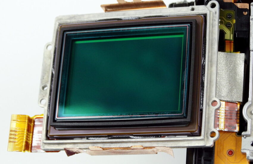 Vollformatsensor einer Sony RX1