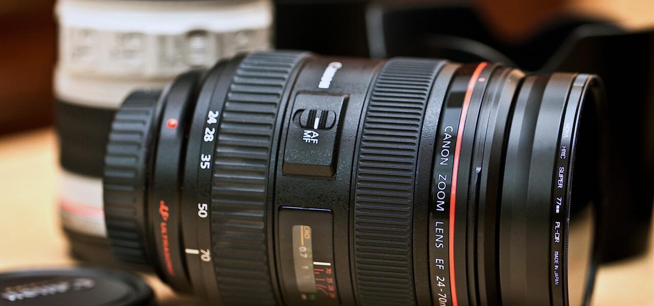 Canon Objektiv mit Hoya Kamerafilter