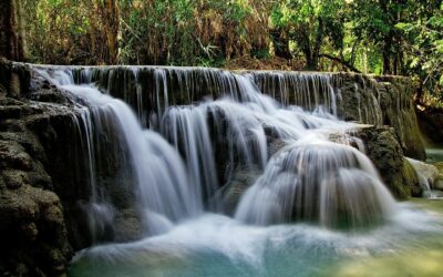 Fließendes Wasser fotografieren z.B. Wasserfall