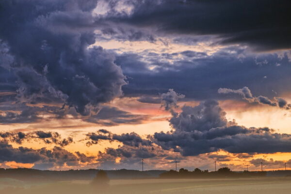 Fotografiere vor und nach einem Gewitter