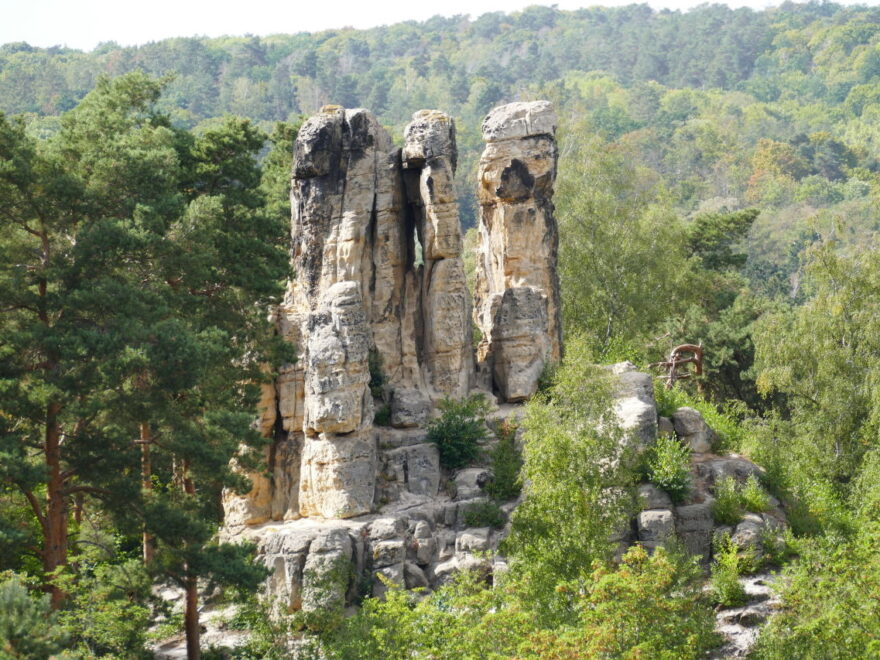Fünffingerfelsen unbearbeitet