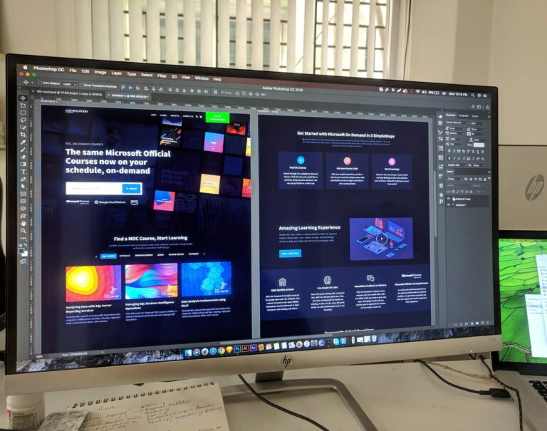 Monitor für die Bildbearbeitung mit Photoshop & Co