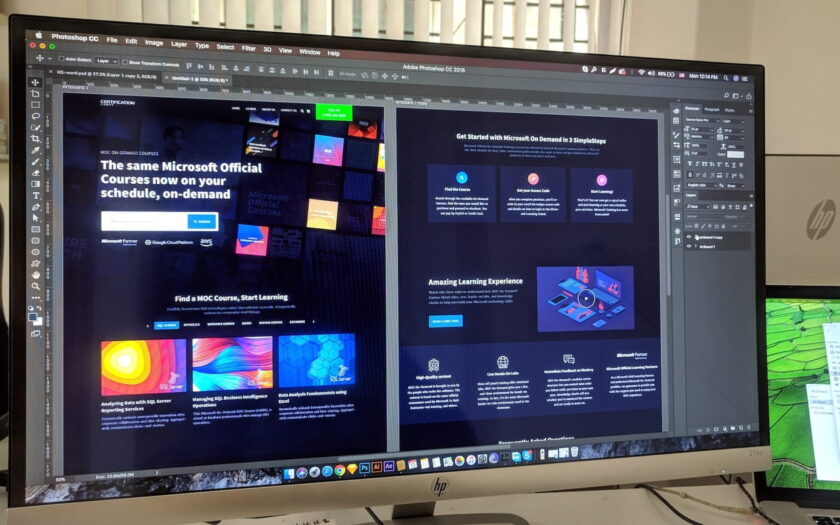 Monitor für die Bildbearbeitung mit Photoshop & Co