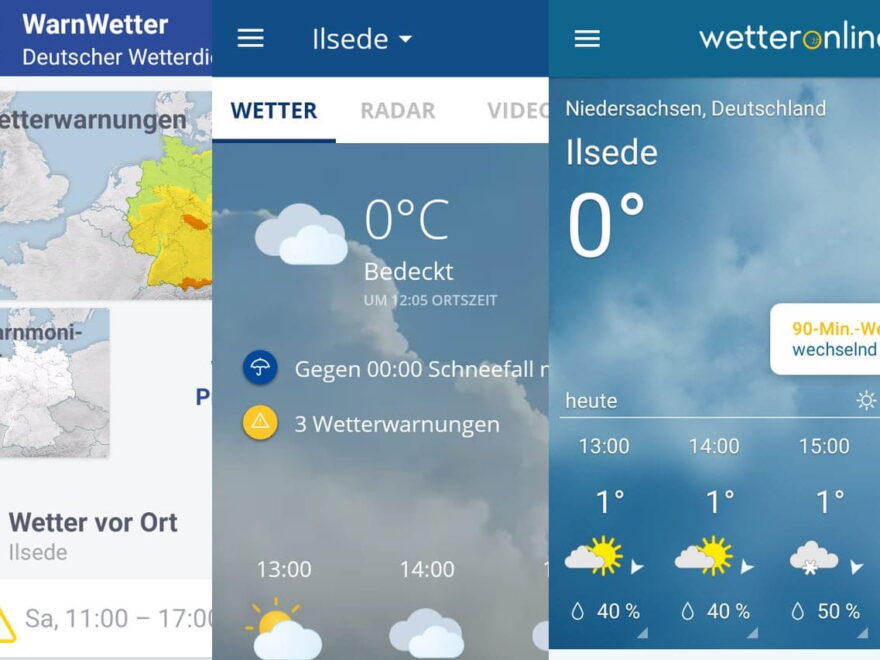 Wetter-Apps