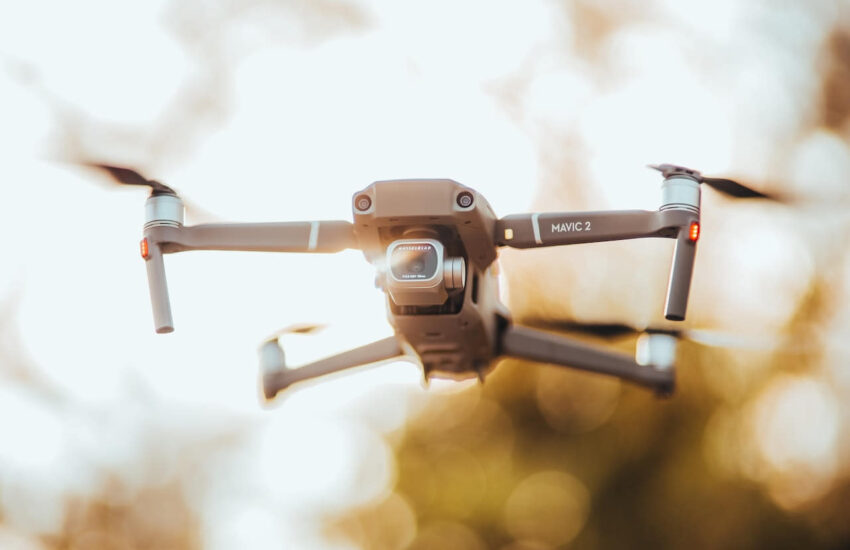 Drohnenfotografie mit der Drone DJI mavic 2