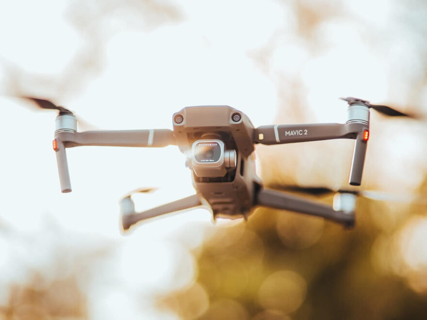 Drohnenfotografie mit der Drone DJI mavic 2