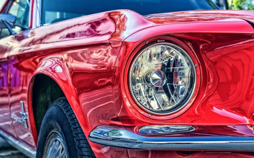 Autos fotografieren wie diesen Ford Mustang