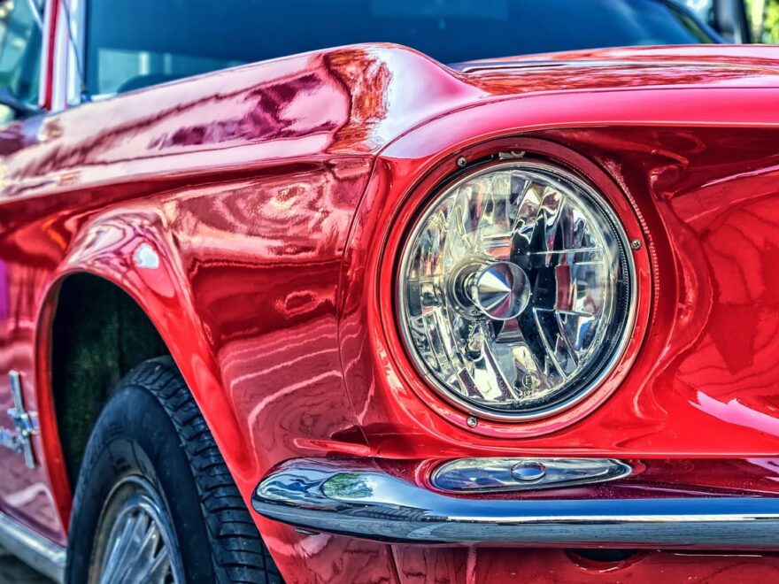 Autos fotografieren wie diesen Ford Mustang