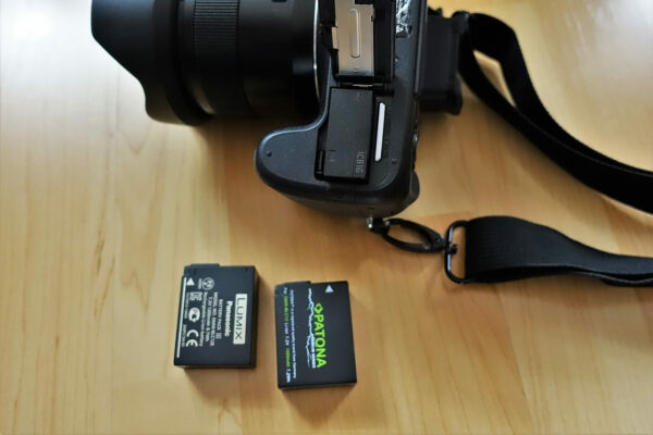 Kamera-Akkus meiner Lumix FZ1000