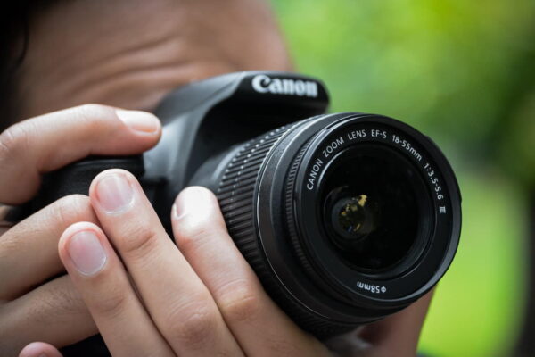 Fotografieren mit einer Canon Spiegelreflexkamera