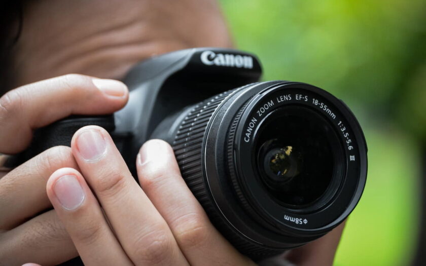 Fotografieren mit einer Canon Spiegelreflexkamera