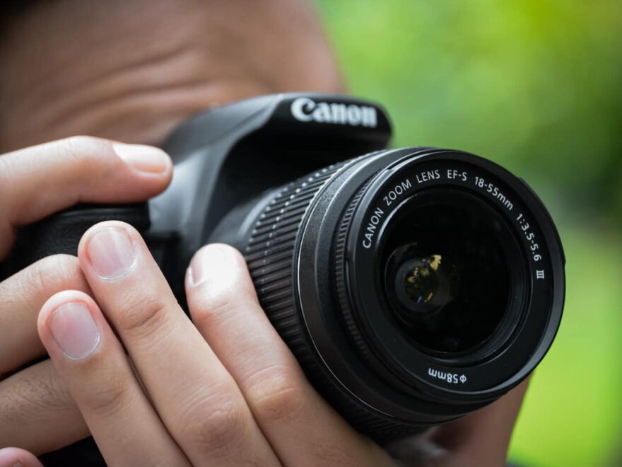 Fotografieren mit einer Canon Spiegelreflexkamera