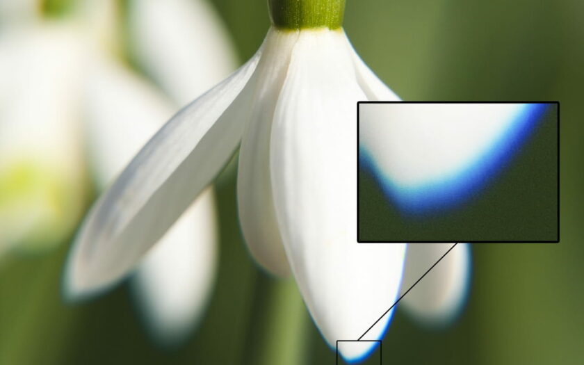 Chromatischen Aberration im Detail