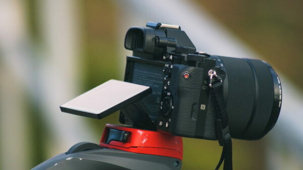 Sony A7 Kamera auf Stativ Sony A7 Kamera auf Stativ