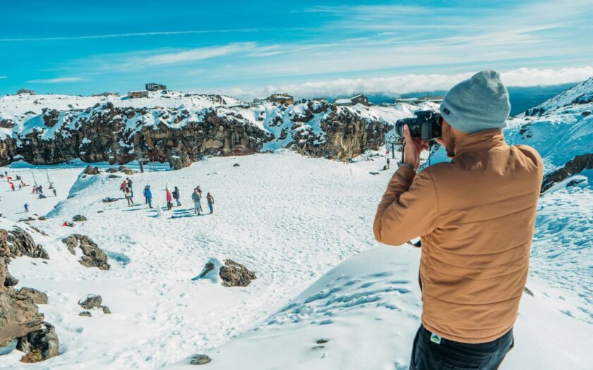 Schnee fotografieren Tipps zur Ausrüstung