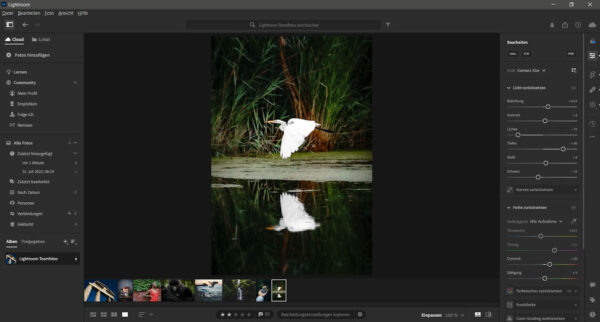Bildbearbeitung in Lightroom CC