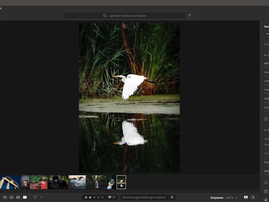 adobe lightroom cloud Bildbearbeitung in Lightroom CC