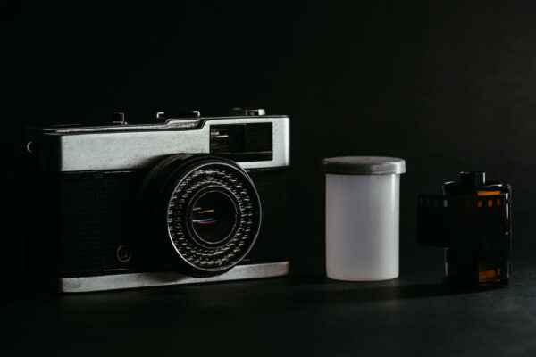 analoge Kamera mit Film