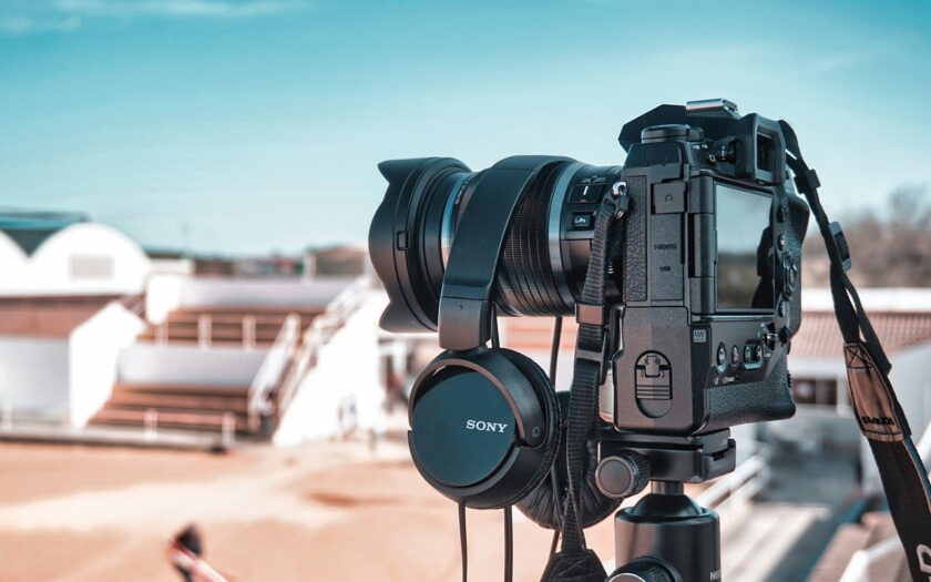 Sony Kamera mit Batteriegriff