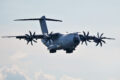 Airbus A400M beim Anflug, fotografiert beim Air Defender 2023