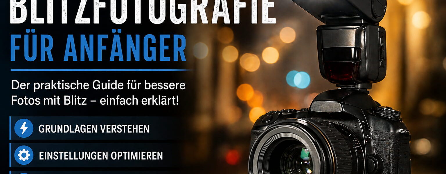 Fotografieren mit Blitz – Kamera mit Aufsteckblitz für bessere Fotos bei wenig Licht