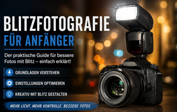 Fotografieren mit Blitz – Kamera mit Aufsteckblitz für bessere Fotos bei wenig Licht