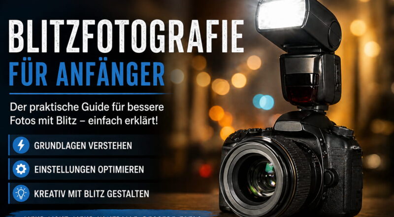 Fotografieren mit Blitz: So nutzt du Licht gezielt für bessere Fotos 1 Fotografieren mit Blitz – Kamera mit Aufsteckblitz für bessere Fotos bei wenig Licht
