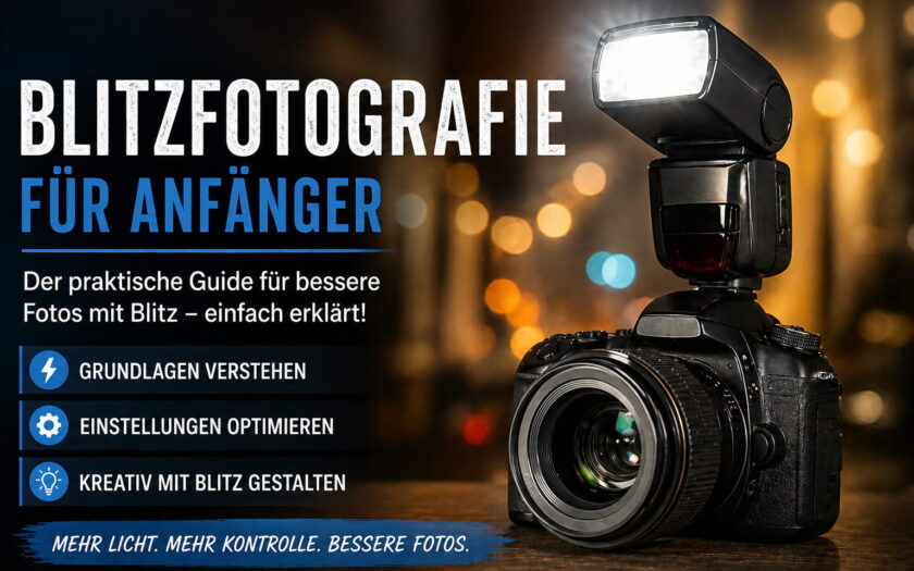 Fotografieren mit Blitz – Kamera mit Aufsteckblitz für bessere Fotos bei wenig Licht