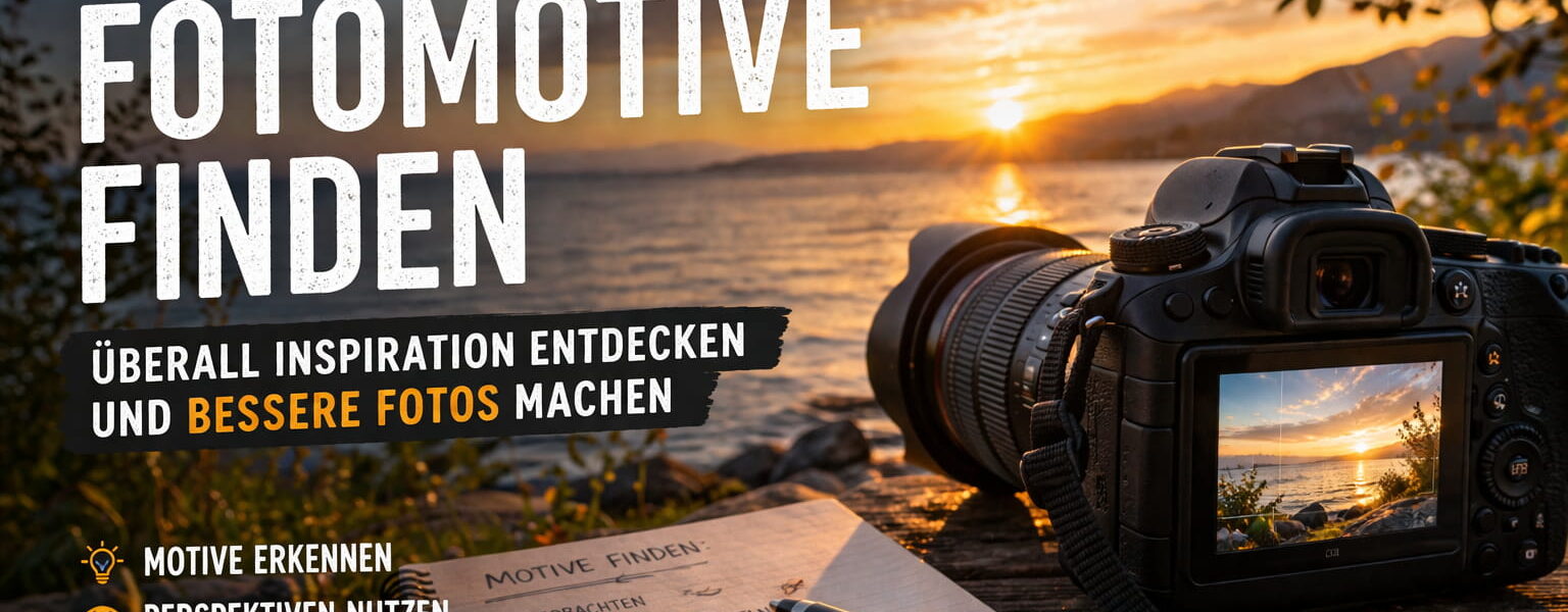 Kreative Fotomotive erkennen und bessere Fotos mit Perspektive und Licht gestalten