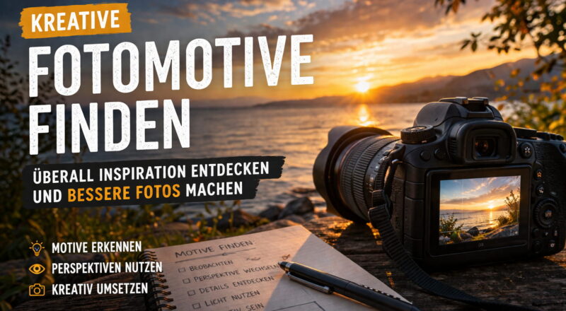 Fotomotive erkennen: So findest du kreative Ideen für beeindruckende Fotos 8 Kreative Fotomotive erkennen und bessere Fotos mit Perspektive und Licht gestalten
