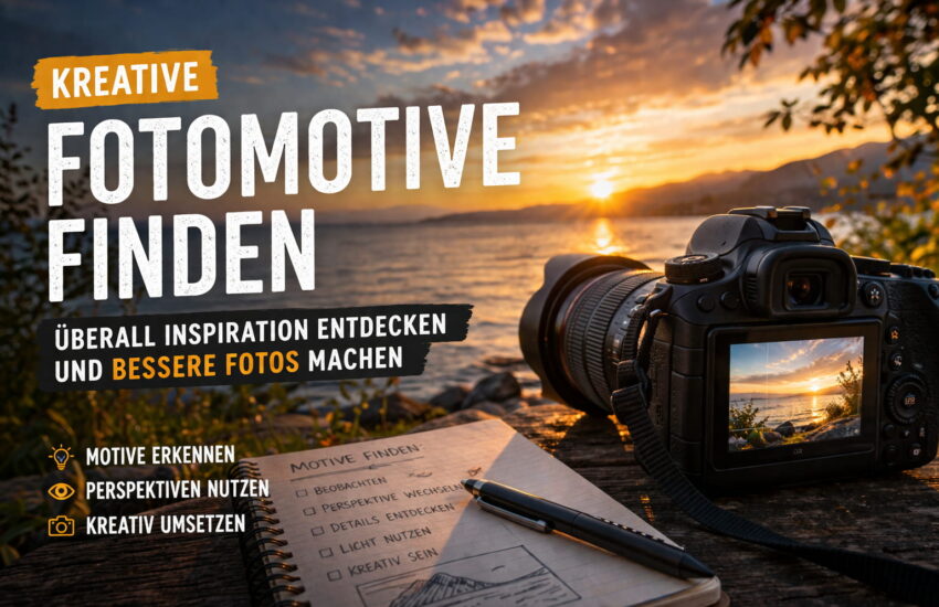 Kreative Fotomotive erkennen und bessere Fotos mit Perspektive und Licht gestalten
