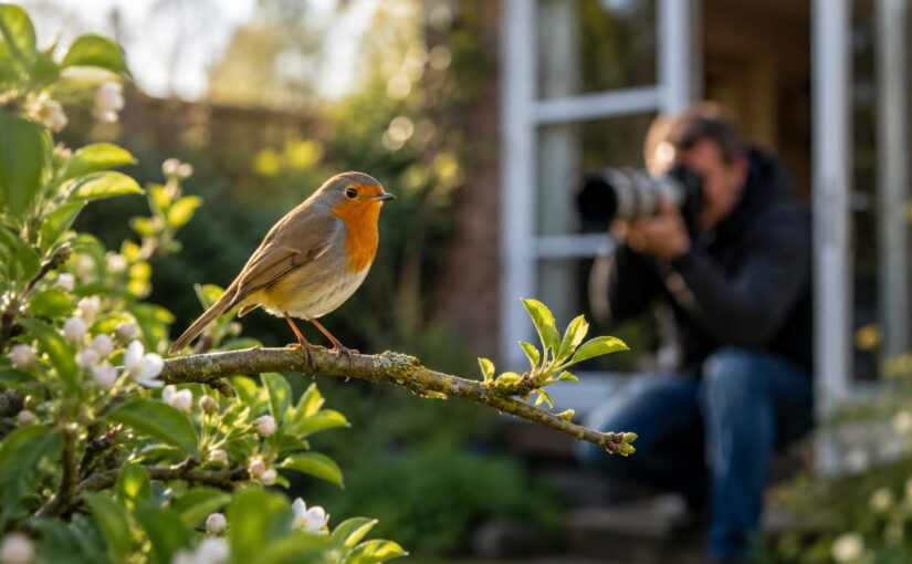 Vögel fotografieren im Garten: So gelingen dir natürliche Aufnahmen direkt vor der Haustür